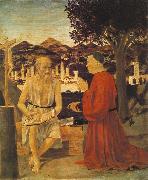 St Jerome and a Donor Piero della Francesca